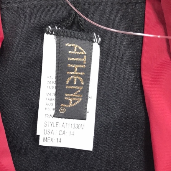 NWOT Athena Solid High Waist Bikini Bottoms - Picture 4 of 6